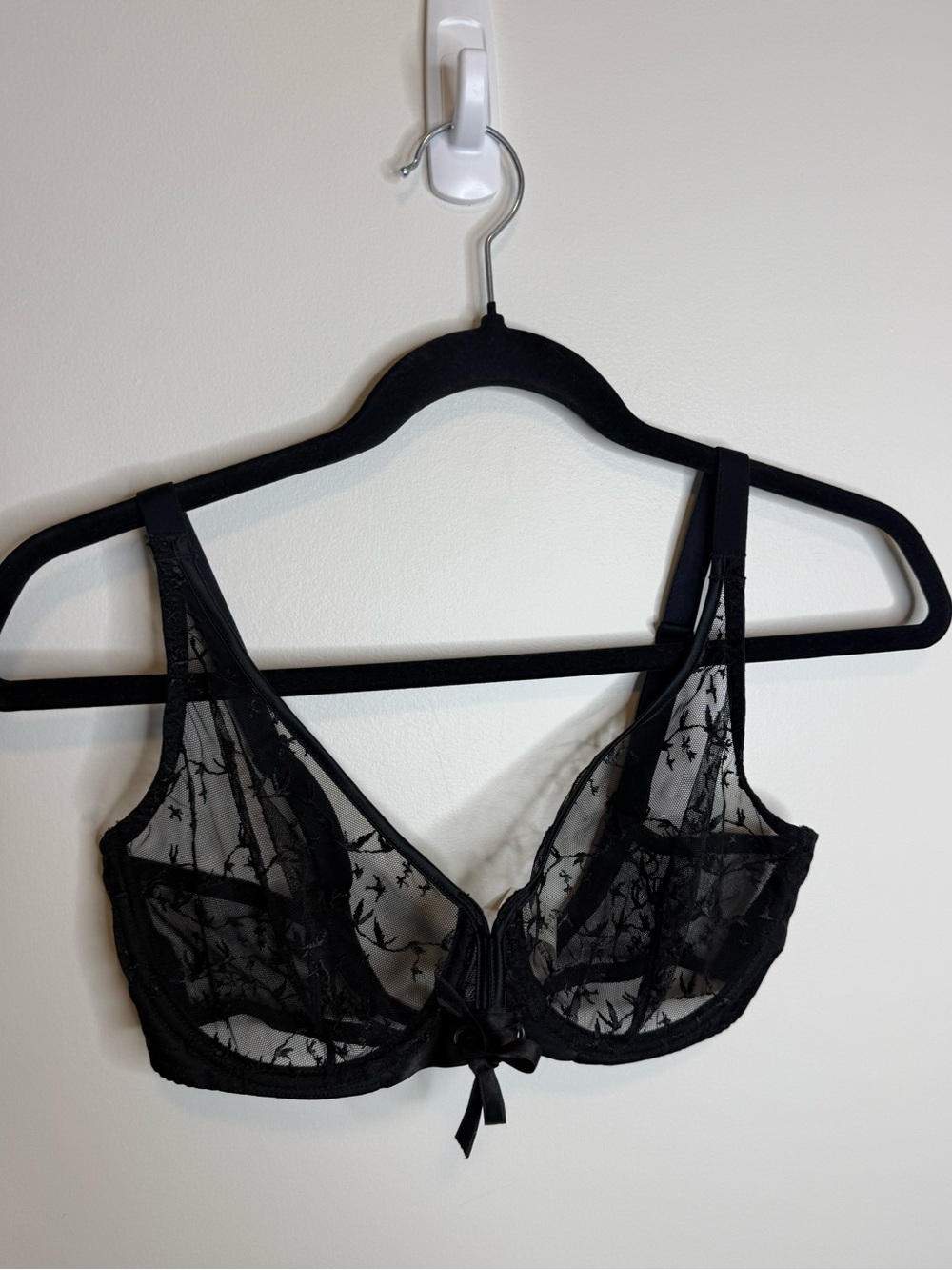 SIMONE PERELE BRA black lace size 32E